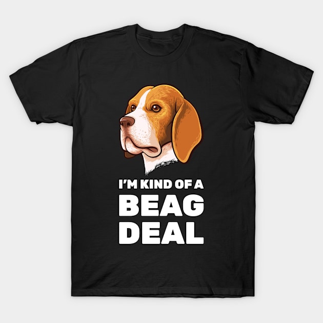 Big Deal Beagle T-Shirt by sqwear